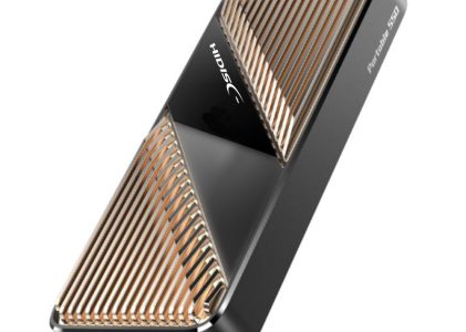 HIDISC USB4対応データ/録画用 ポータブルSSD 4TB HD3EXSSD4TZT5JP3R